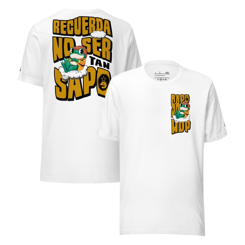 NO SEAS TAN SAPO (S, BLANCO)